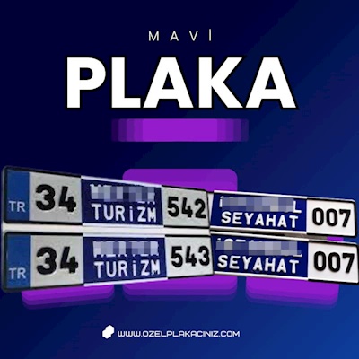 MAVİ PLAKA